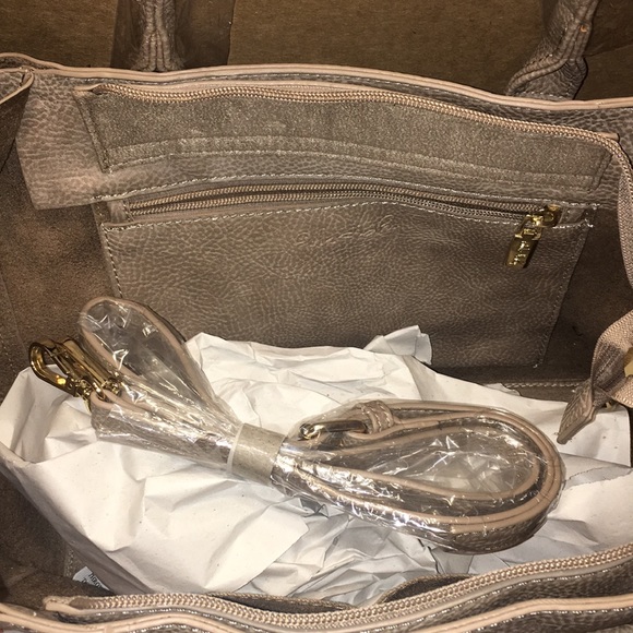 🌟Pink Haley Rhiannon Brown Tote Bag - Picture 4 of 5